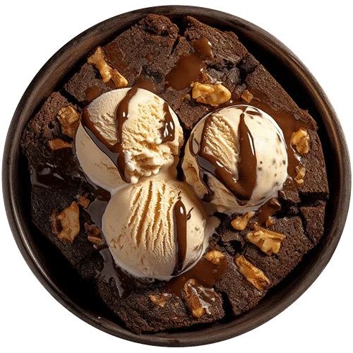 Choco Lava with Ice-Cream